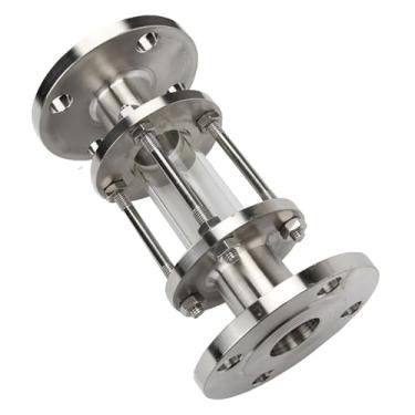 Imagem de Visor De Flange 1PC HGS07-126 - Aço Inoxidável 316L Com Vidro Borossilicato De 5 Mm, DN15-DN200, Vedação De PTFE, 0-120°C Para Indústrias Farmacêuticas/cervejeiras(DN32)