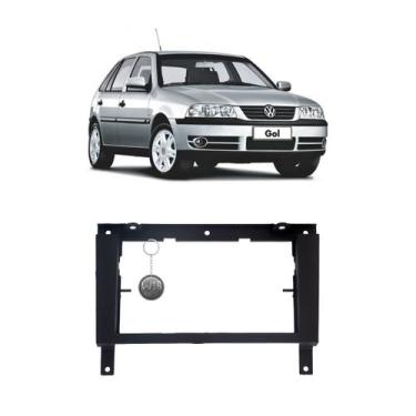 Imagem de Moldura Expex Painel 1 DIN Volkswagen Gol Parati Saveiro G3 1999 a 200