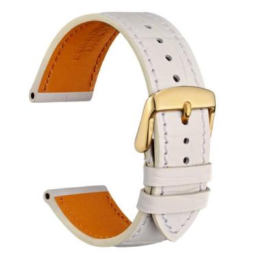 Imagem de Pulseira de relógio WOCCI Italian Leather Embossed Alligator 18mm