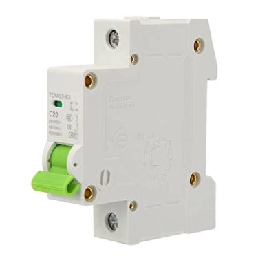 Imagem de TOMG3-63 1P disjuntor miniatura tipo C proteção contra vazamento 230V/400V AC interruptor de ar(20A)