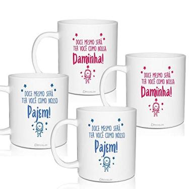 Imagem de 4 Canecas Lembrancinhas Personalizadas para Pajem e Daminha - Disney