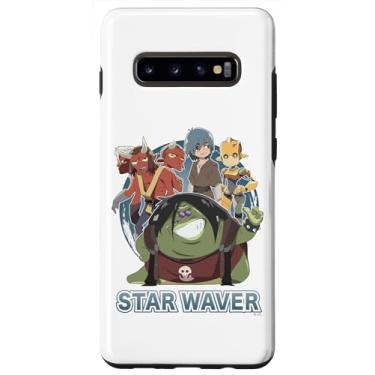 Imagem de Galaxy S10+ Star Wars Visions Star Waver Bandmates Logo Case