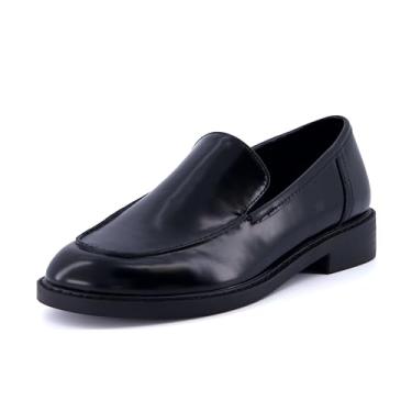 Imagem de CUSHIONAIRE Women's Cambridge Patent Loafer +Memory Foam, Wide Widths Available, Black Box 8 W