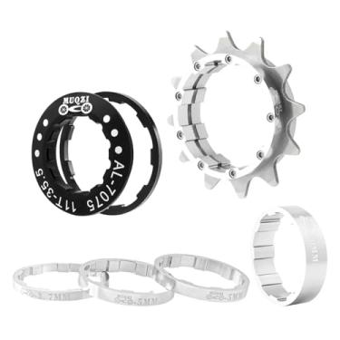 Imagem de ZOCKZ Roda dentada de cassete de velocidade única 12/13/14/15/16/17/18/19/20/21/22T MTB Kit de conversão de velocidade única bicicleta roda dentada de cassete de bicicleta de velocidade única para