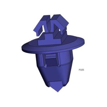 Imagem de Kit Presilha Moldura Paralama Hilux 2005 A 2016  SW4 TRAS - Plastcar