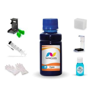 Imagem de Tinta Para Canon MG2410 CL-146 Cyan 100ml Linha Platinum - Toner Vale