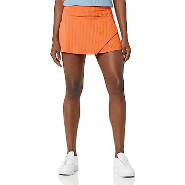 Imagem de EleVen by Venus Williams Saia feminina super braguilha, Nectarina canelada, P