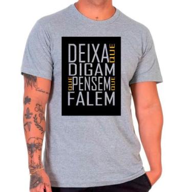 Imagem de Camiseta Frases Humor Lançamento 07 - DESIGN CAMISETAS, Modelo 04, EG