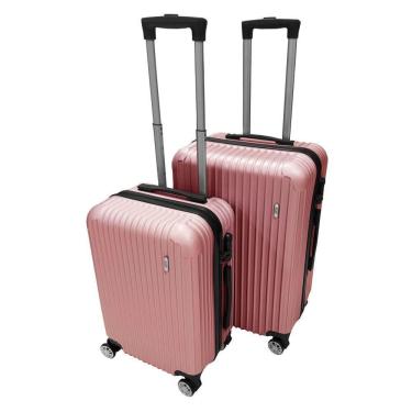 Imagem de Kit Mala De Viagem Atlas 2 Peças Rose Gold
