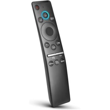 Imagem de Controle remoto de voz para Smart TV Samsung, compatível com QLED/UHD 4K/8K, suporte para moldura e tela curva (www)