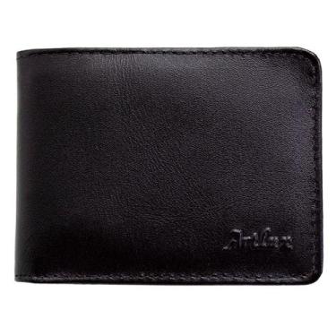 Imagem de Carteira Couro Artlux Masculina 006, Preto