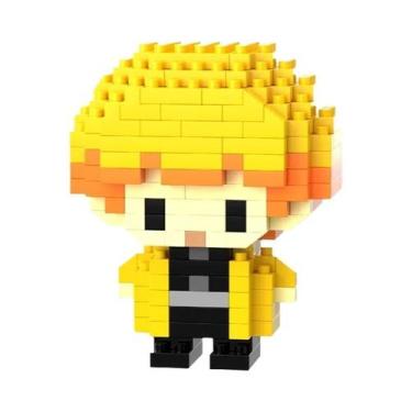 Imagem de Mini Blocos De Montar De Anime Em Desenho Animado, Decoração De Mesa, 