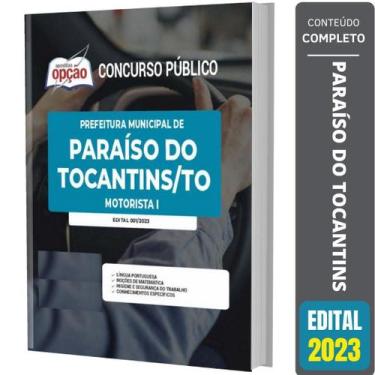 Imagem de Apostila Concurso Paraíso Do Tocantins - Motorista 1 - Apostilas Opção