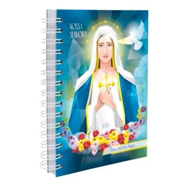 Imagem de Agenda 2026 Personalizada Fé Nossa Senhora Católica Maria