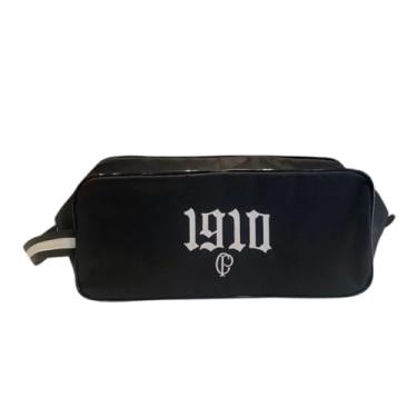 Imagem de Porta Chuteira Corinthians 1910 Oficial Preto Licenciada (Porta Chuteira, Preto, 40x17x17)