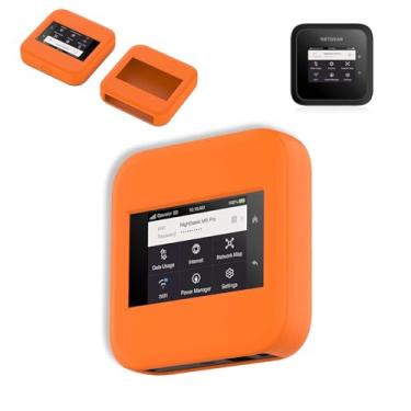 Imagem de NOUKAJU Capa para NETGEAR Nighthawk M6/M6 Pro, capa protetora de silicone, à prova de quedas, à prova de arranhões, à prova de choque, capa protetora para NETGEAR Nighthawk M6 Pro Mobile Hotspot