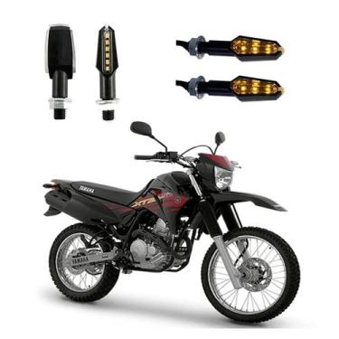 Imagem de KIT 4 Luz Seta Esportiva Pisca de Led Modelo P29 Para Moto XTZ 250 ANO