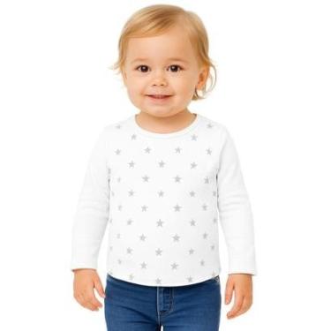 Imagem de Blusa Infantil Manga Longa com Estampa de Estrelinhas Kyly-Feminino