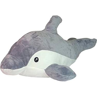 Imagem de Bicho De Pelúcia Golfinho Cinza 50Cms