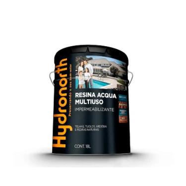 Imagem de Resina acqua incolor hydronorth 18lt impermeavel