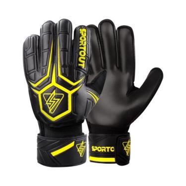 Imagem de Luvas De Goleiro De Futebol Respiráveis Para Crianças Com Dedos De Lát