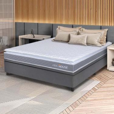 Imagem de Cama Box Baú Durban Espuma D28 Casal 138x188 King House