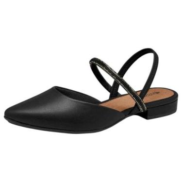 Imagem de Mule Feminino Elegante Estilo Confortavel Mississipi, Preto, 38