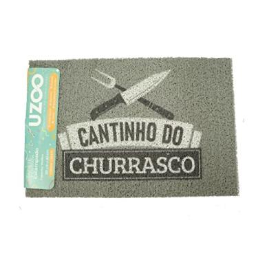 Imagem de CAPACHO VINILICO ESTAMPADO 60X40CM CANTINHO DO CHURRASCO KLC01