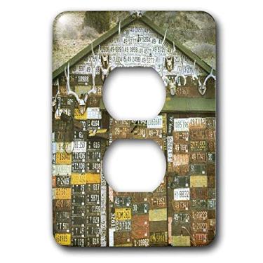 Imagem de 3dRose lsp_39603_6 Parede de placas de licença 2 plugues