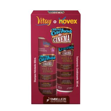 Imagem de Shampoo e Condicionador Novex Meus Cachos de Cinema 300ml Cada