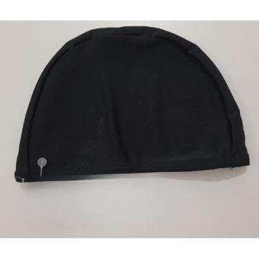 Imagem de Touca Para Natação Hidroginástica Unissex (preto,INFANTIL)