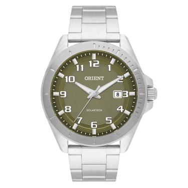 Imagem de Relógio Orient Masculino Ref: Mbss1507 E2sx Casual Solar Prateado