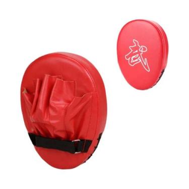 Imagem de Luvas De Boxe Em Couro PU Resistentes Ao Desgaste, Alvos De Socos E Pa