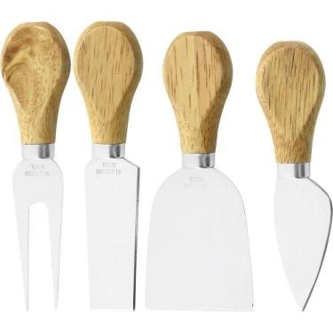 Imagem de Cheesy Jg Facas Queijo 22X19X3Cm Inox 4Pç - NH