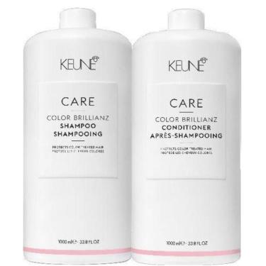 Imagem de Keune Color Brillianz Shampoo 1000ml E Condicionador 1000ml
