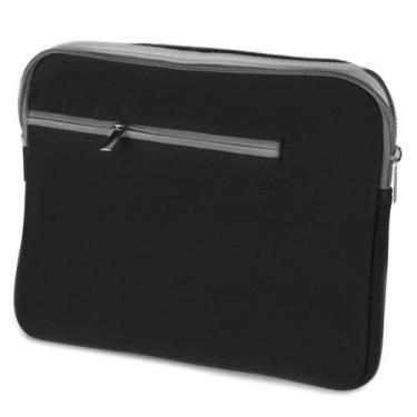 Imagem de Case Neoprene Para Notebook Até 14 Pol Preto E Cinza Multilaser