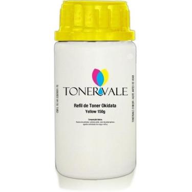 Imagem de Toner Refil TankFull Para Okidata C6100, C6000, C6050 - 43324417 Yello