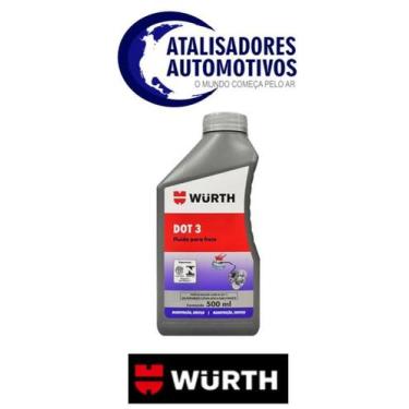 Imagem de Fluido de Freio Dot 3 500ml - Wurth