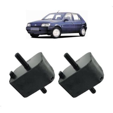 Imagem de Kit 2 Coxim Calço Motor Fiesta Importado Espanhol