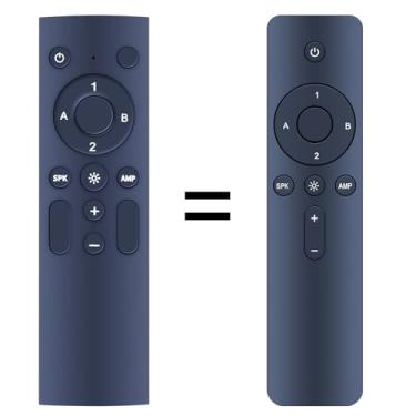 Imagem de ZWP Controle remoto de substituição compatível com Fosi Audio LC30 VU Meter Amplificador Alto-falante LC30-Y