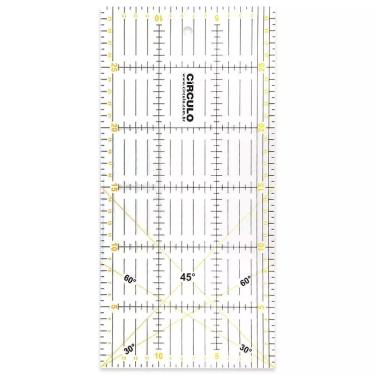 Imagem de Regua Patchwork 30X15Cm Acrilico- Circulo