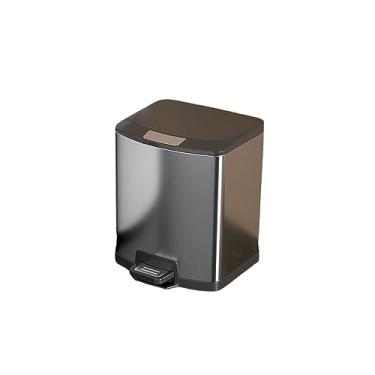 Imagem de Caixotes de lixo, lixeira de cozinha doméstica em aço inoxidável com organizador de resíduos de tampa grande capacidade/18,0L/4,7Gal/13,0L/3,4Gal/a