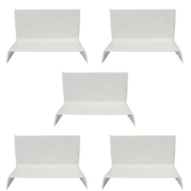 Imagem de Kit 5 Cotovelo Interno 110x20mm Branco Sistemax Pial 30401