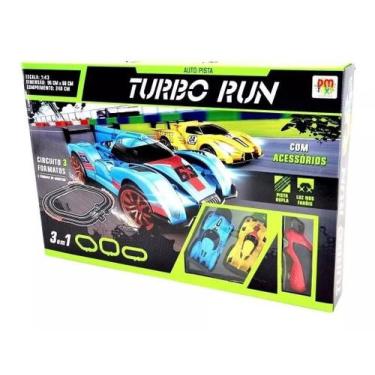 Imagem de Brinquedo Autorama Pista Turbo Run 3 Em 1 - DmToys 5891