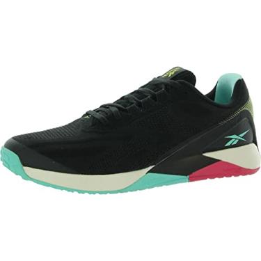 Imagem de Reebok Nano X1 Vegan Core Preto/Pursuit Rosa/Pixel Mint 7.5 D (M), Núcleo preto/Pursuit Rosa/Pixel Mint