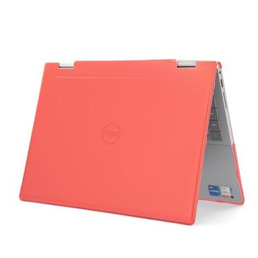 Imagem de mCover Capa compatível apenas com notebook Windows 2 em 1 2023 ~ 2024 de 14 polegadas Dell Inspiron 7430/7435/7440/7445 (não serve para nenhum outro modelo Dell) - vermelha