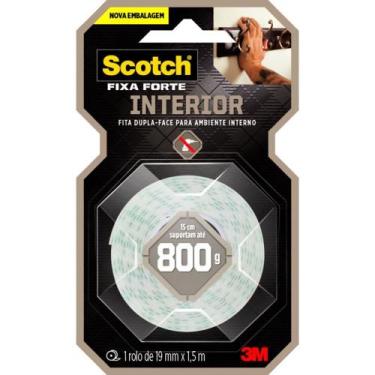 Imagem de Fita Fixa Forte Espuma 3M SCOTCH 19MM X 1,5M