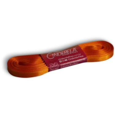 Imagem de Fita de Cetim 07MM 10M Laranja - Fitas Cinderela