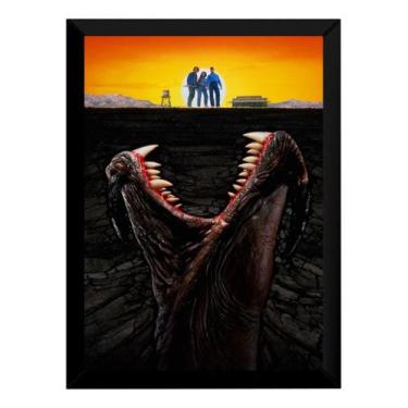 Imagem de Quadro Filme O Ataque Dos Vermes Malditos Poster Moldurado - Fanarte
