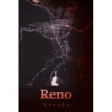 Imagem de Reno Nevada: Your city, your region, your home! | Composition Notebook 6x9 plaid 120 pages